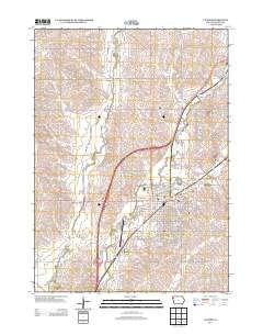 Le Mars Iowa Historical topographic map, 1:24000 scale, 7.5 X 7.5 Minute, Year 2013