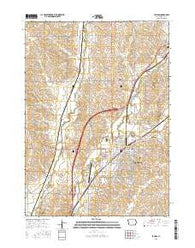 Le Mars Iowa Current topographic map, 1:24000 scale, 7.5 X 7.5 Minute, Year 2015