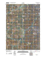 Lebanon Iowa Historical topographic map, 1:24000 scale, 7.5 X 7.5 Minute, Year 2010