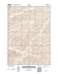 Lebanon Iowa Historical topographic map, 1:24000 scale, 7.5 X 7.5 Minute, Year 2013