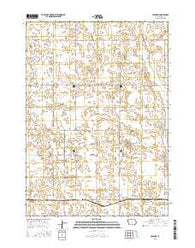 Ledyard Iowa Current topographic map, 1:24000 scale, 7.5 X 7.5 Minute, Year 2015