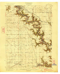 Lehigh Iowa Historical topographic map, 1:62500 scale, 15 X 15 Minute, Year 1923