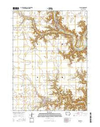 Lehigh Iowa Current topographic map, 1:24000 scale, 7.5 X 7.5 Minute, Year 2015
