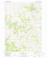 Leisure Lake Iowa Historical topographic map, 1:24000 scale, 7.5 X 7.5 Minute, Year 1980