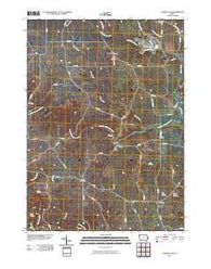 Leisure Lake Iowa Historical topographic map, 1:24000 scale, 7.5 X 7.5 Minute, Year 2010