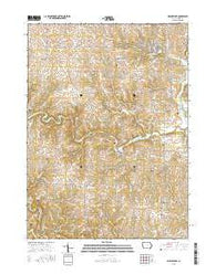 Leisure Lake Iowa Current topographic map, 1:24000 scale, 7.5 X 7.5 Minute, Year 2015