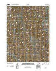 Leon Iowa Historical topographic map, 1:24000 scale, 7.5 X 7.5 Minute, Year 2013