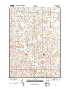 Lester Iowa Historical topographic map, 1:24000 scale, 7.5 X 7.5 Minute, Year 2013