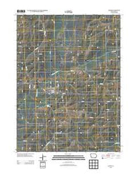 Lewis Iowa Historical topographic map, 1:24000 scale, 7.5 X 7.5 Minute, Year 2013