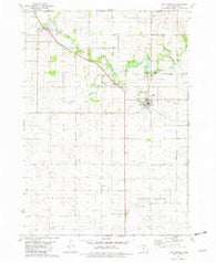 Lime Springs Iowa Historical topographic map, 1:24000 scale, 7.5 X 7.5 Minute, Year 1981