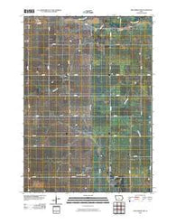 Lime Springs NW Iowa Historical topographic map, 1:24000 scale, 7.5 X 7.5 Minute, Year 2010