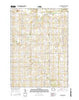 Lime Springs NW Iowa Current topographic map, 1:24000 scale, 7.5 X 7.5 Minute, Year 2015