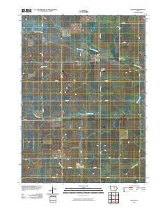 Lincoln Iowa Historical topographic map, 1:24000 scale, 7.5 X 7.5 Minute, Year 2010