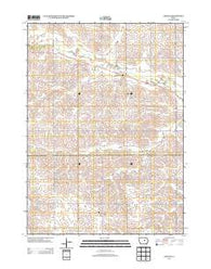 Lincoln Iowa Historical topographic map, 1:24000 scale, 7.5 X 7.5 Minute, Year 2013
