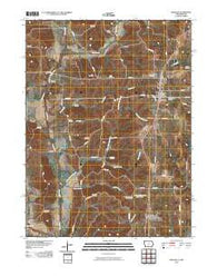 Lineville Iowa Historical topographic map, 1:24000 scale, 7.5 X 7.5 Minute, Year 2010