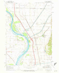 Little Sioux Iowa Historical topographic map, 1:24000 scale, 7.5 X 7.5 Minute, Year 1970