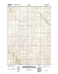 Little Cedar Iowa Historical topographic map, 1:24000 scale, 7.5 X 7.5 Minute, Year 2013