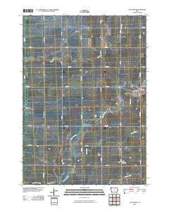 Little Rock Iowa Historical topographic map, 1:24000 scale, 7.5 X 7.5 Minute, Year 2010