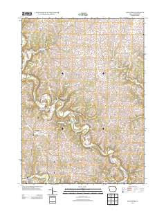 Littleport Iowa Historical topographic map, 1:24000 scale, 7.5 X 7.5 Minute, Year 2013