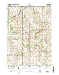 Littleton Iowa Current topographic map, 1:24000 scale, 7.5 X 7.5 Minute, Year 2015