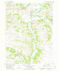 Lockridge East Iowa Historical topographic map, 1:24000 scale, 7.5 X 7.5 Minute, Year 1980