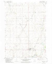 Lohrville Iowa Historical topographic map, 1:24000 scale, 7.5 X 7.5 Minute, Year 1980