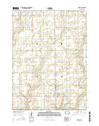 Lohrville Iowa Current topographic map, 1:24000 scale, 7.5 X 7.5 Minute, Year 2015