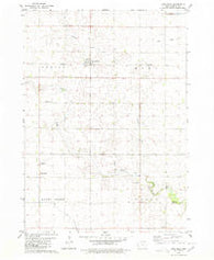 Lone Rock Iowa Historical topographic map, 1:24000 scale, 7.5 X 7.5 Minute, Year 1980