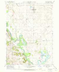 Lone Tree Iowa Historical topographic map, 1:24000 scale, 7.5 X 7.5 Minute, Year 1969
