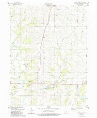 Lorimor South Iowa Historical topographic map, 1:24000 scale, 7.5 X 7.5 Minute, Year 1983
