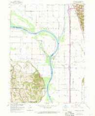 Loveland Iowa Historical topographic map, 1:24000 scale, 7.5 X 7.5 Minute, Year 1957