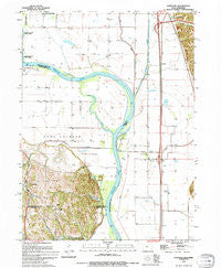 Loveland Iowa Historical topographic map, 1:24000 scale, 7.5 X 7.5 Minute, Year 1994