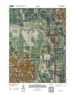 Loveland Iowa Historical topographic map, 1:24000 scale, 7.5 X 7.5 Minute, Year 2013