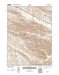 Lowden Iowa Historical topographic map, 1:24000 scale, 7.5 X 7.5 Minute, Year 2013