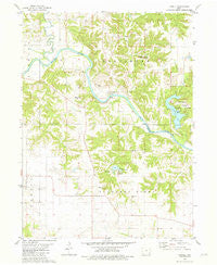 Lowell Iowa Historical topographic map, 1:24000 scale, 7.5 X 7.5 Minute, Year 1981