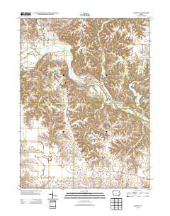 Lowell Iowa Historical topographic map, 1:24000 scale, 7.5 X 7.5 Minute, Year 2013