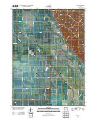 Luton Iowa Historical topographic map, 1:24000 scale, 7.5 X 7.5 Minute, Year 2010