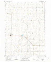 Lytton Iowa Historical topographic map, 1:24000 scale, 7.5 X 7.5 Minute, Year 1980