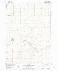 Lytton Iowa Historical topographic map, 1:24000 scale, 7.5 X 7.5 Minute, Year 1980