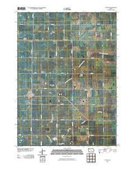 Lytton Iowa Historical topographic map, 1:24000 scale, 7.5 X 7.5 Minute, Year 2010