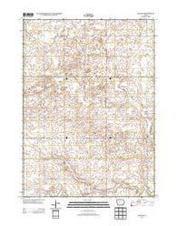 Mackey Iowa Historical topographic map, 1:24000 scale, 7.5 X 7.5 Minute, Year 2013
