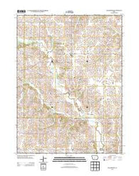Macksburg Iowa Historical topographic map, 1:24000 scale, 7.5 X 7.5 Minute, Year 2013