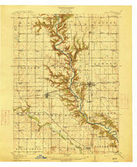 Madrid Iowa Historical topographic map, 1:62500 scale, 15 X 15 Minute, Year 1914