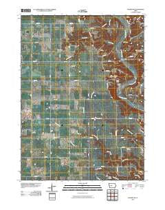 Madrid NW Iowa Historical topographic map, 1:24000 scale, 7.5 X 7.5 Minute, Year 2010