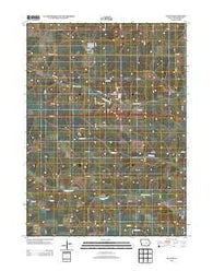 Malcom Iowa Historical topographic map, 1:24000 scale, 7.5 X 7.5 Minute, Year 2013