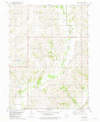 Maloy Iowa Historical topographic map, 1:24000 scale, 7.5 X 7.5 Minute, Year 1981