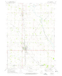 Manly Iowa Historical topographic map, 1:24000 scale, 7.5 X 7.5 Minute, Year 1972