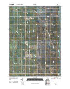 Manly Iowa Historical topographic map, 1:24000 scale, 7.5 X 7.5 Minute, Year 2010