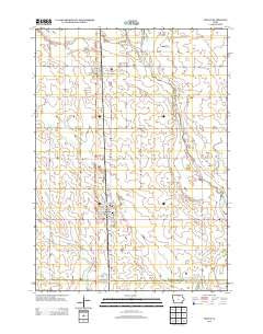 Manly Iowa Historical topographic map, 1:24000 scale, 7.5 X 7.5 Minute, Year 2013