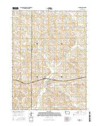 Manning Iowa Current topographic map, 1:24000 scale, 7.5 X 7.5 Minute, Year 2015